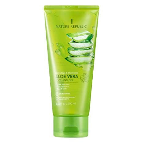 [Nature Republic] Aloe Vera Soothing Gel, 92% Soothing and Moisture (Tube Type) 250ml